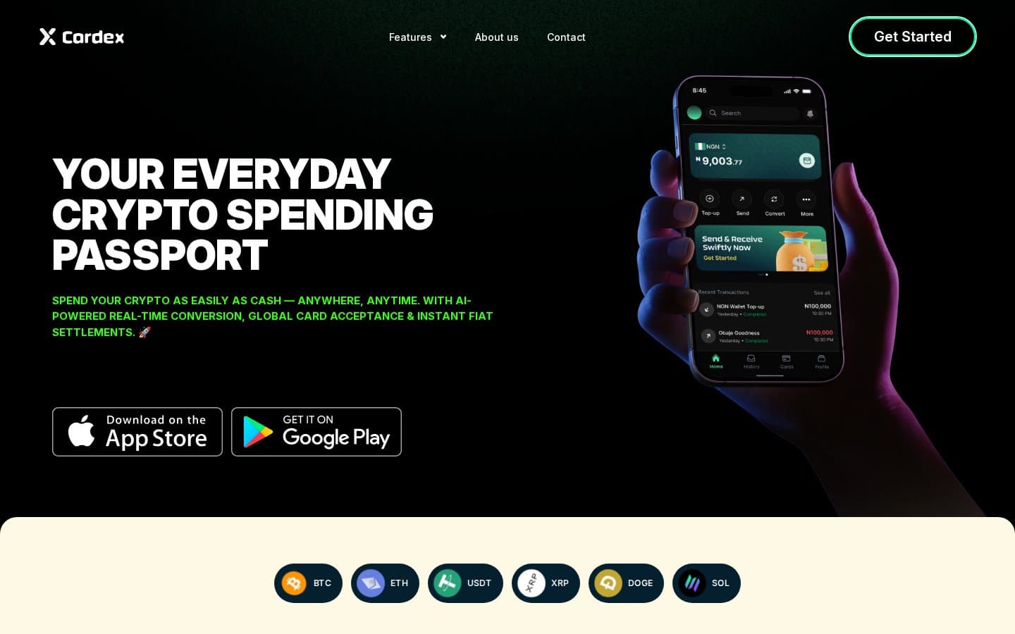 Cardex — digital asset and card infrastructure